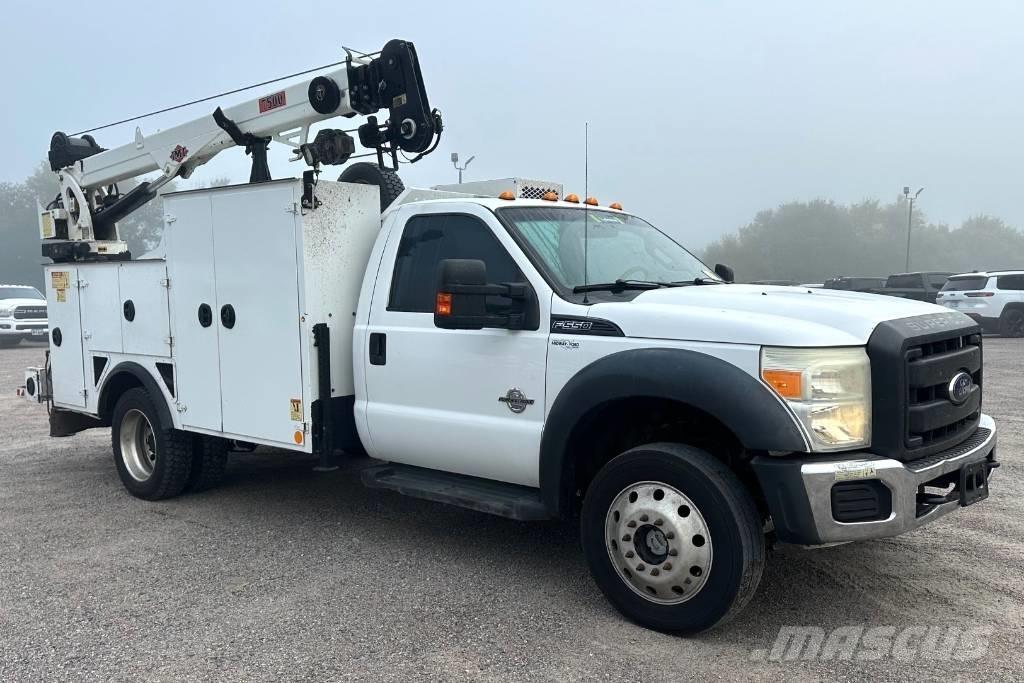 Ford F 550 XL SD Beltegående Kran