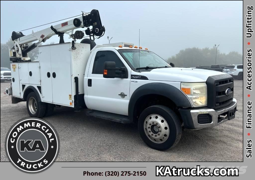Ford F 550 XL SD Beltegående Kran