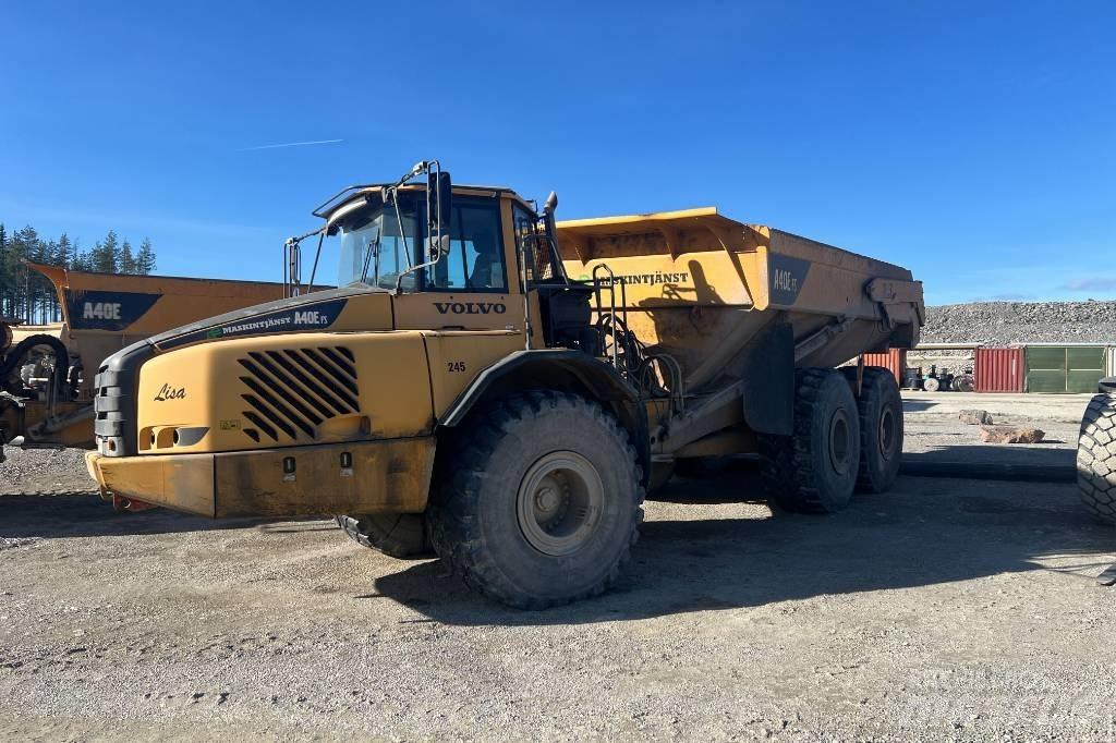 Volvo A 40 E FS Rammestyrte Dumpere