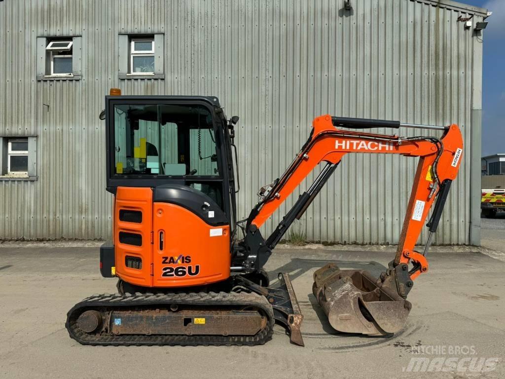Hitachi ZX 26 U-5 Minigravere <7t