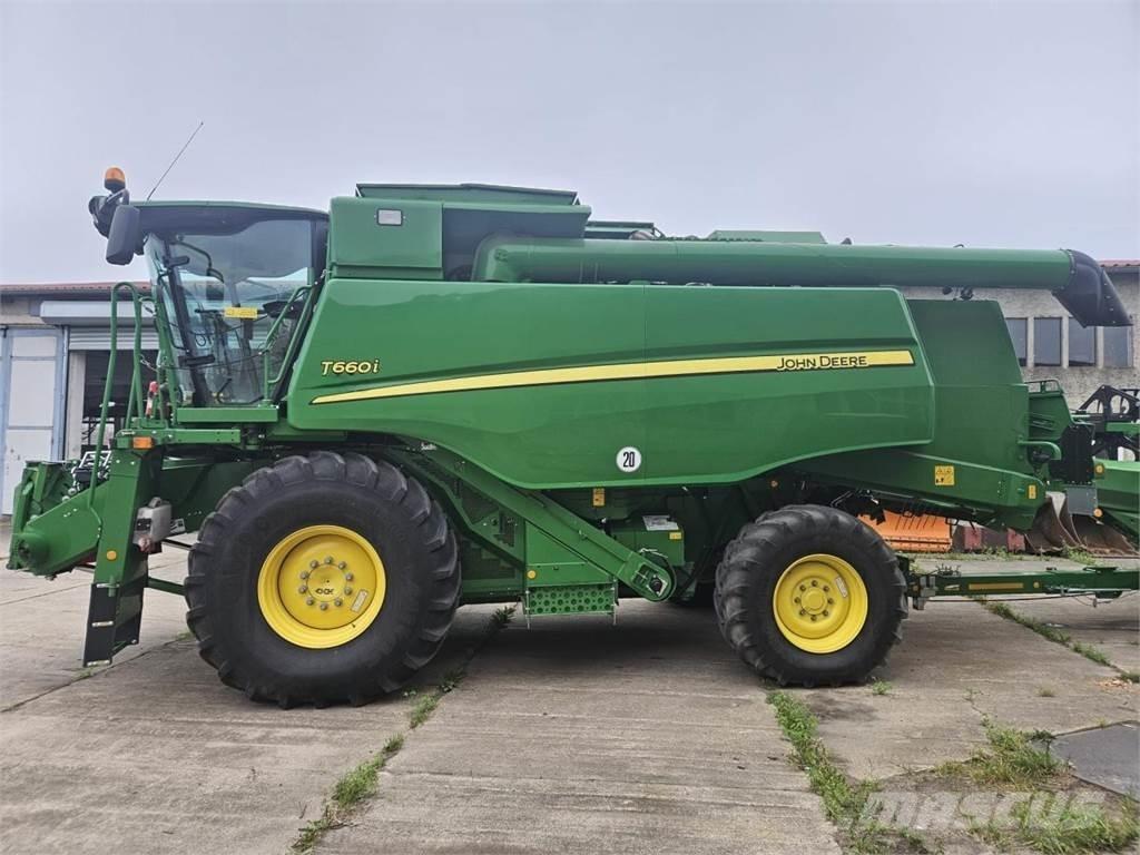 John Deere T 660i Skurtreskere