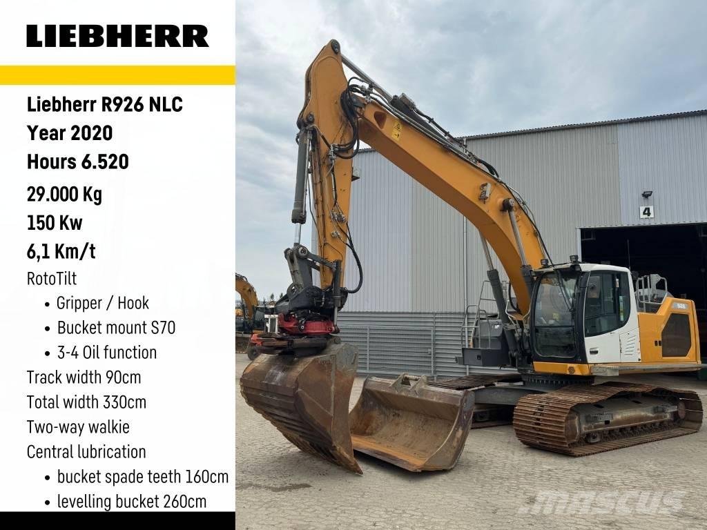 Liebherr R926 Beltegraver
