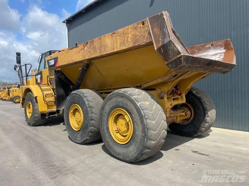 CAT 735 | 735B Rammestyrte Dumpere