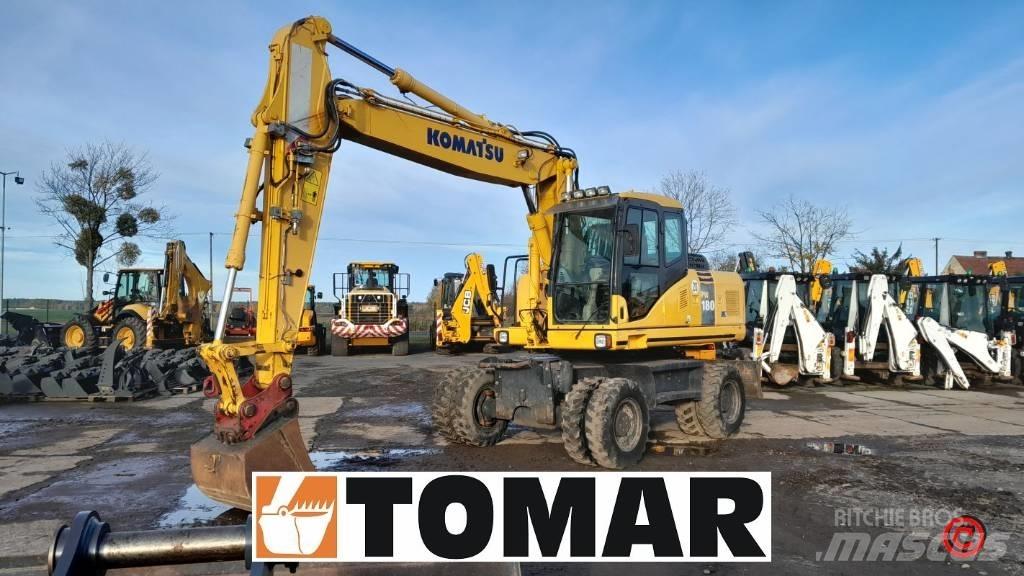 Komatsu PW 180-7 Hjulgravere
