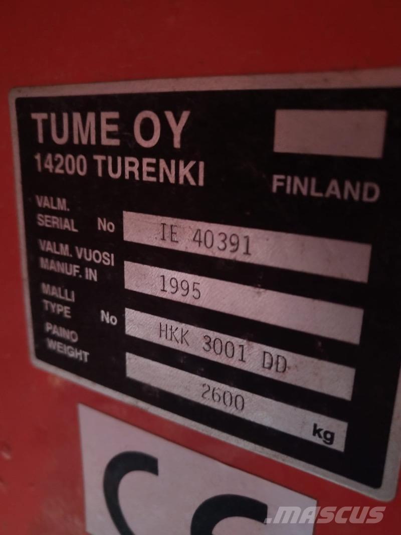 Tume HKK 3001 DD Landbruk - Annet