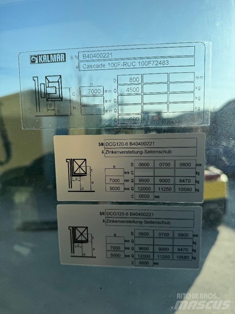Kalmar DCG120-6 Diesel Trucker