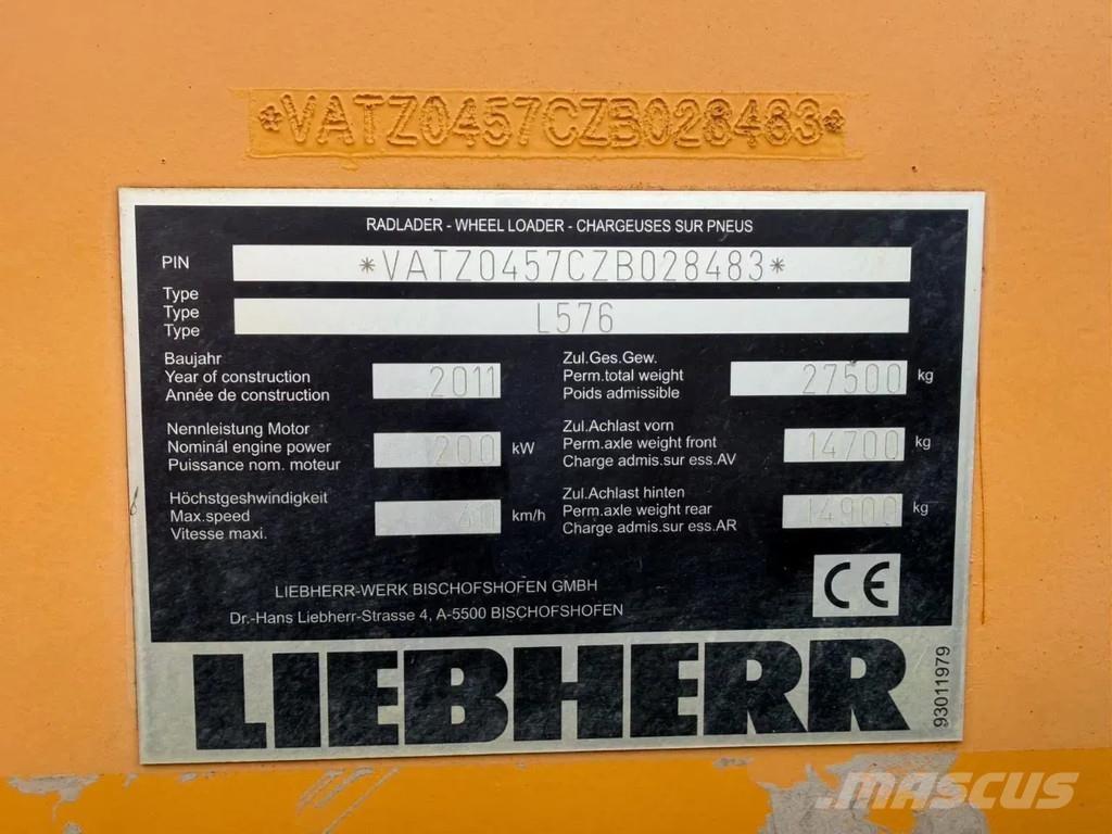 Liebherr L576 Hjullastere