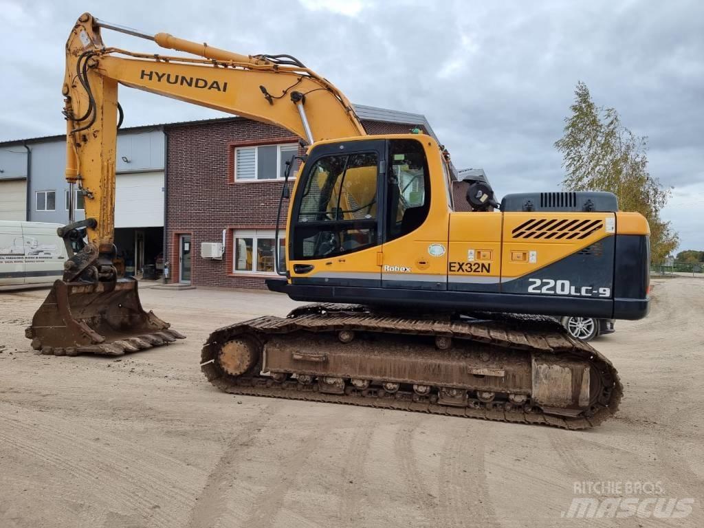 Hyundai R 220 LC-9 A Beltegraver