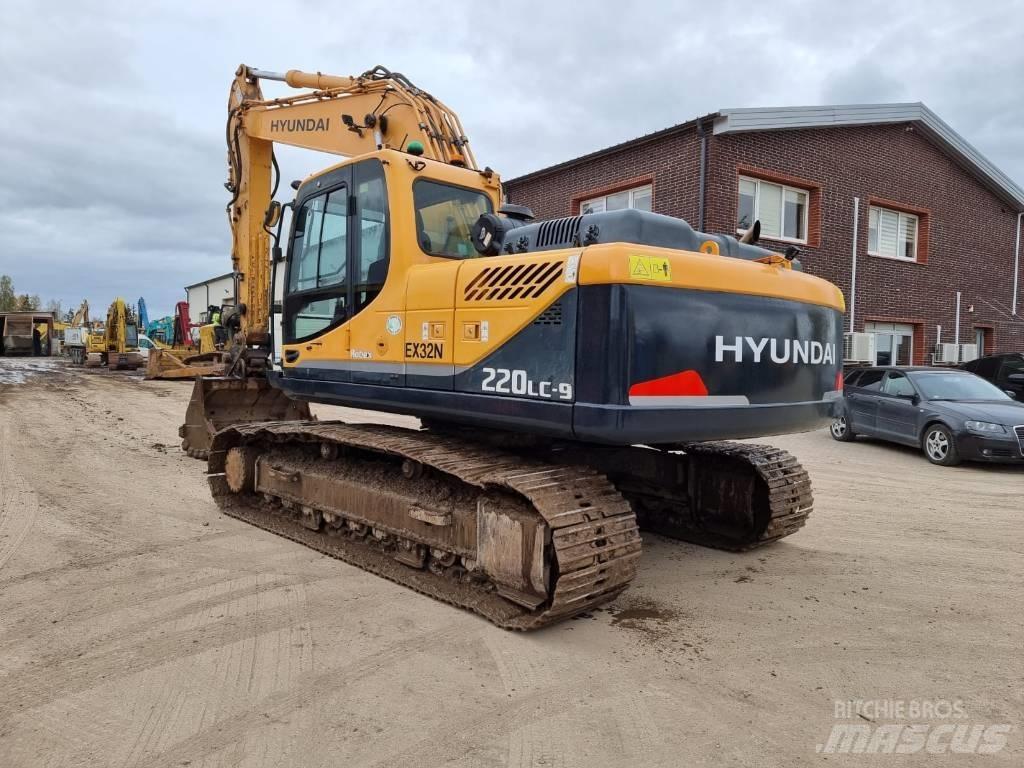 Hyundai R 220 LC-9 A Beltegraver