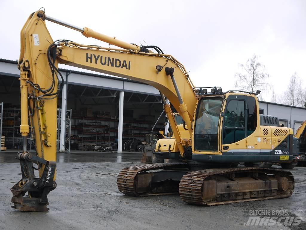 Hyundai R 220 LC-9A Beltegraver