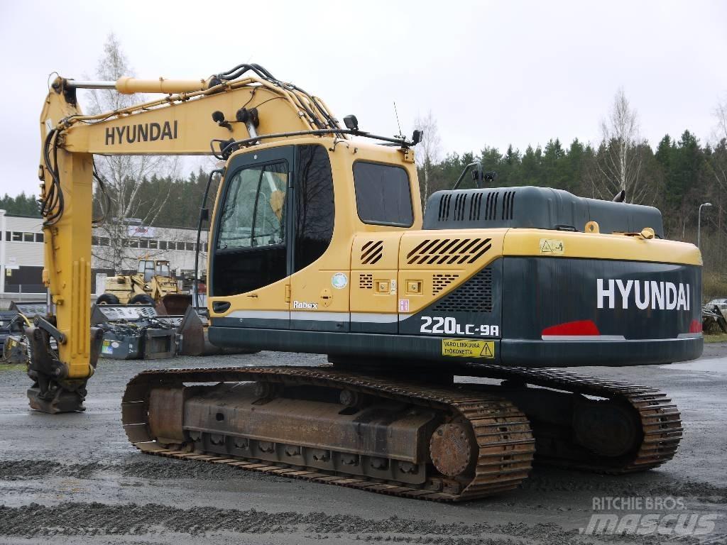 Hyundai R 220 LC-9A Beltegraver