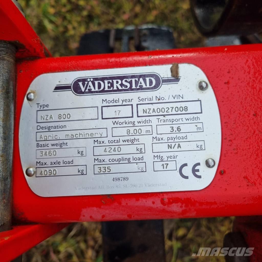 Väderstad NZA800 Kultivatorer