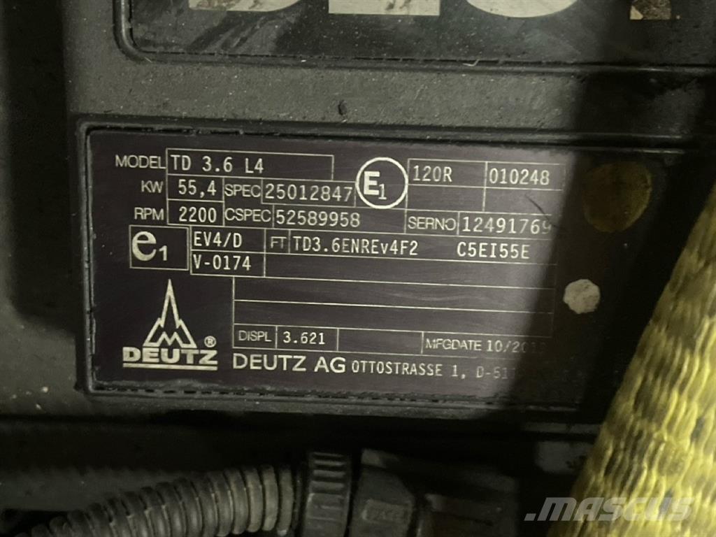 Deutz TD3.6L4 Motorer