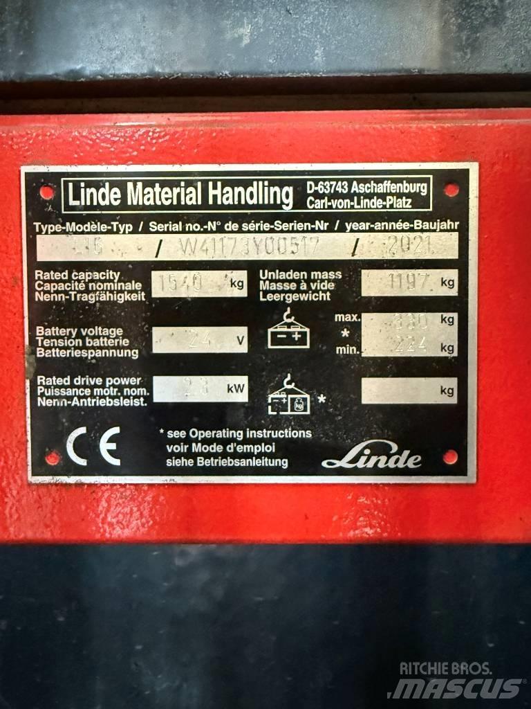 Linde L16APi/1173 Ledestablere