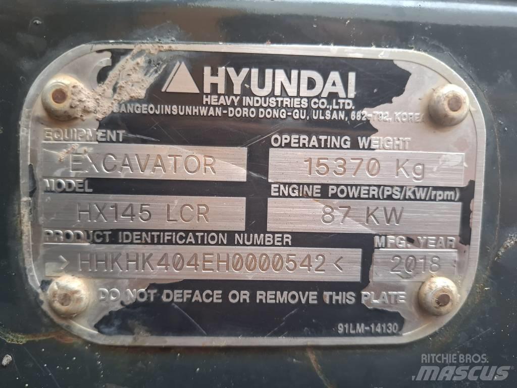 Hyundai HX 145 LCR Beltegraver