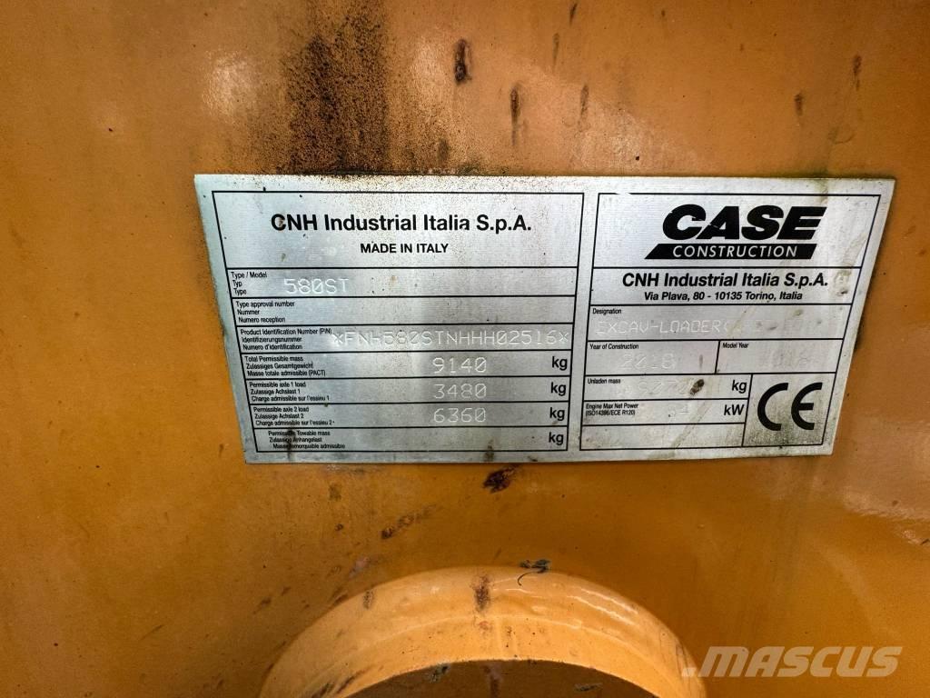 CASE 580 ST Traktorgravere