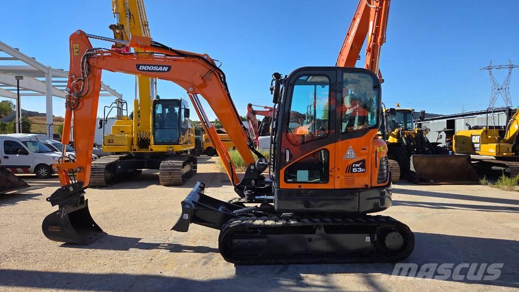 Doosan DX 63 R Minigravere <7t