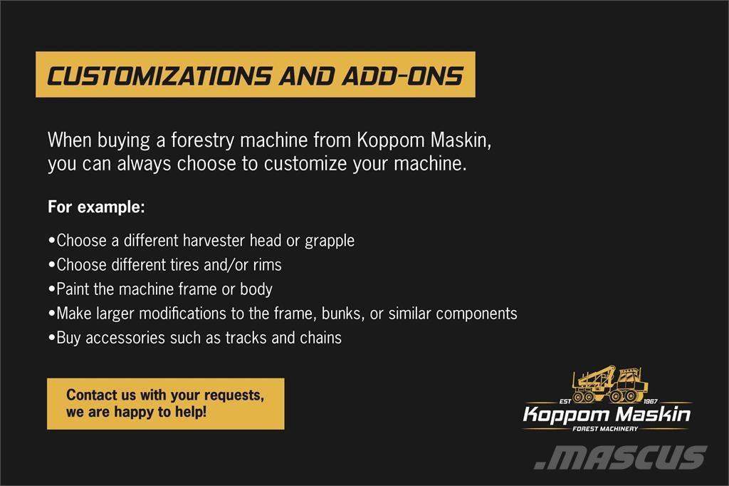 Komatsu 931 Hogstmaskiner