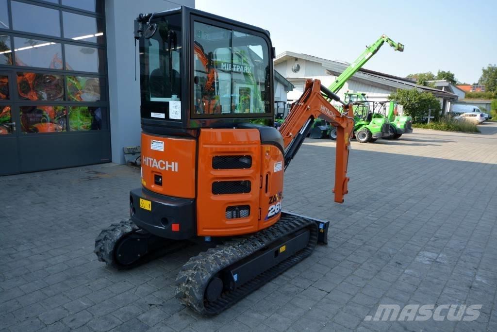 Hitachi ZX 26 U-6 Minigravere <7t