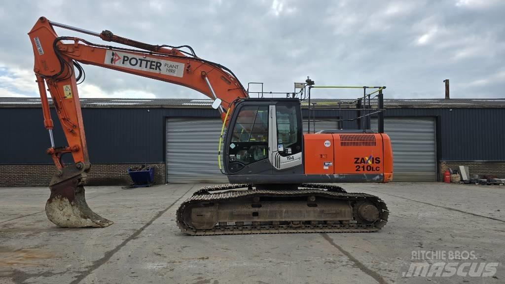 Hitachi ZX 210 LC-3 Beltegraver