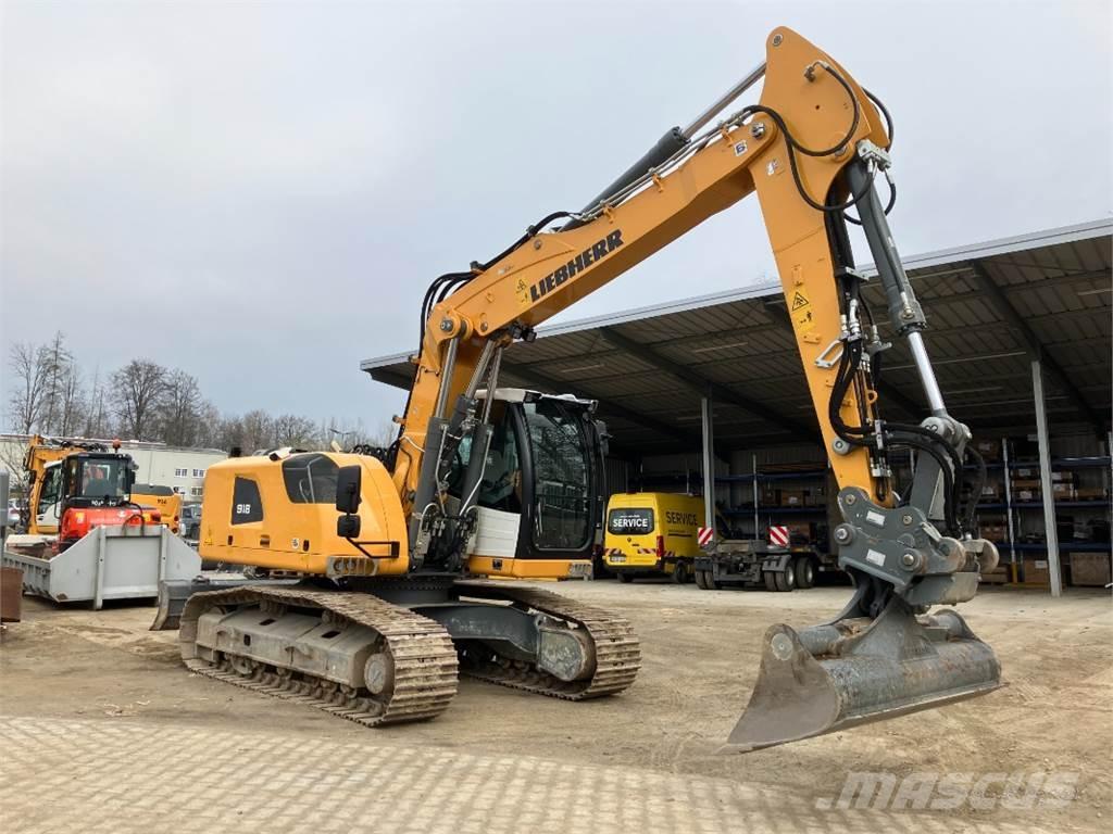 Liebherr R918 Beltegraver