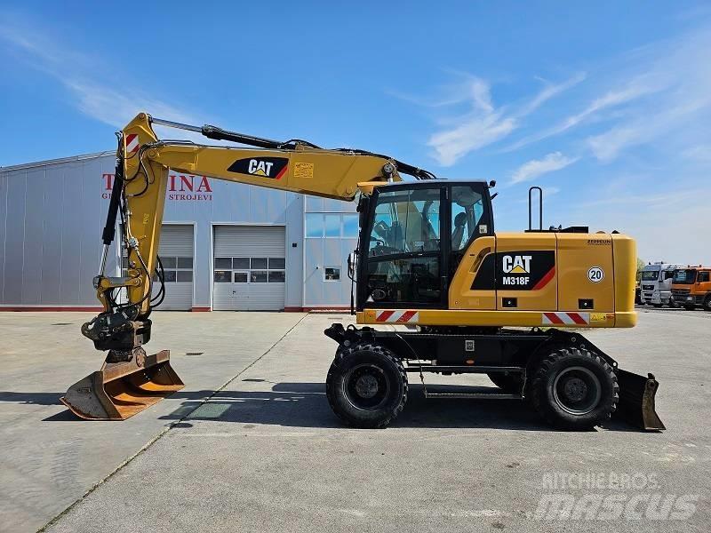 CAT M 318 F Hjulgravere