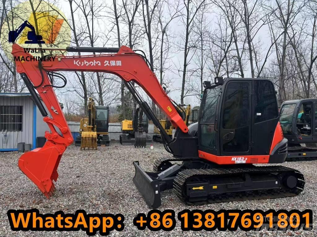 Kubota KX 183 Minigravere <7t