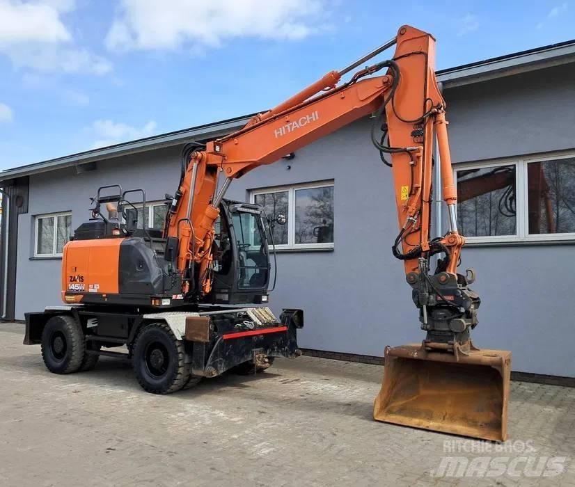Hitachi ZX 145 W-6 Hjulgravere