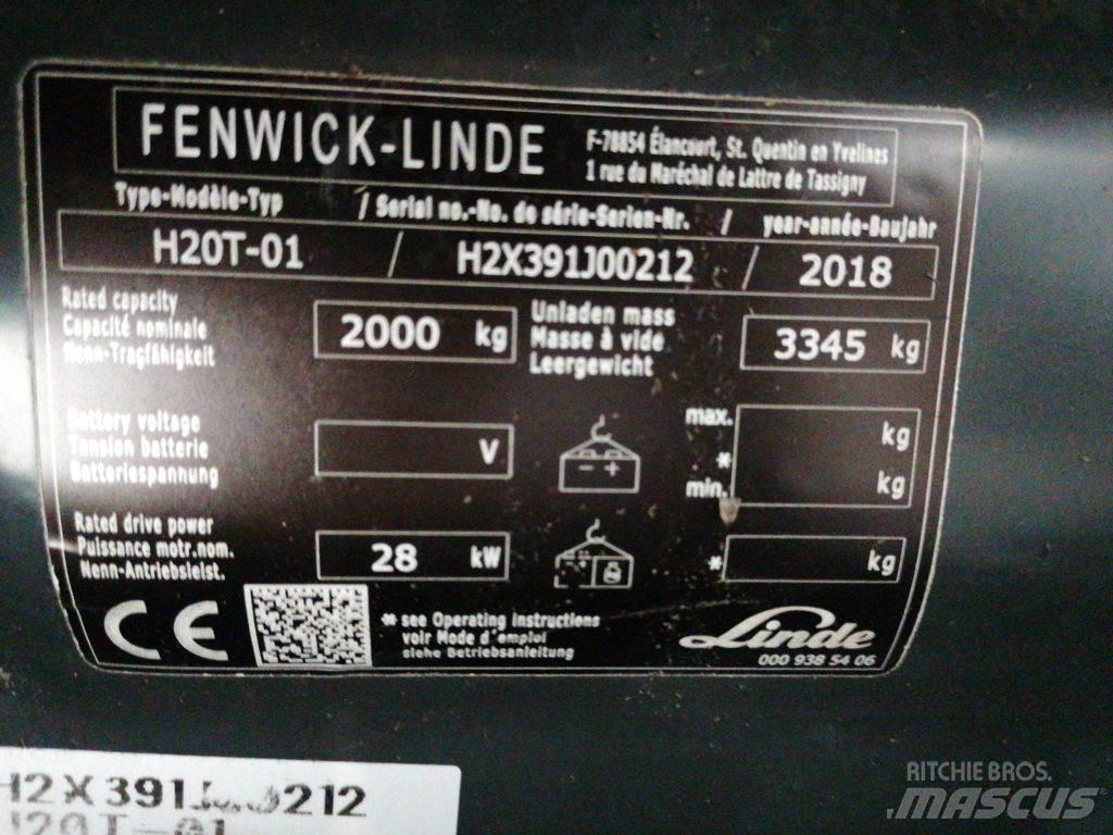 Linde H20T-01 Propan trucker