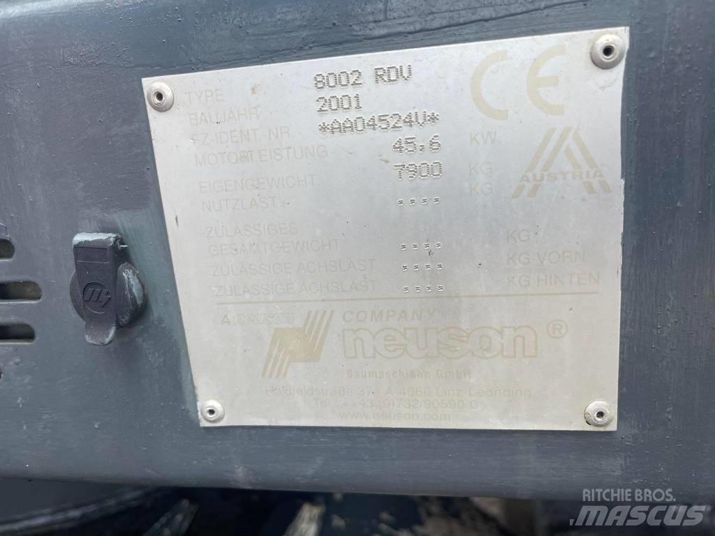 Neuson 8002 RDU Beltegraver