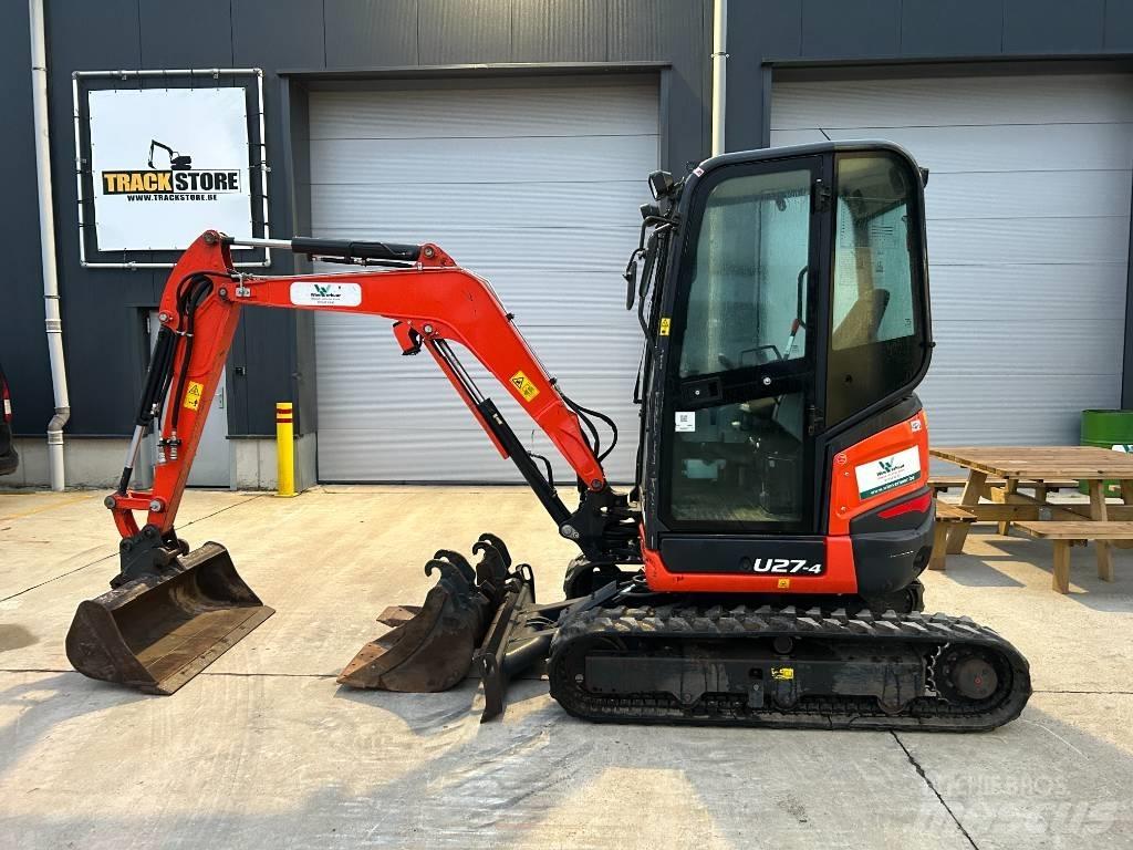Kubota U 27-4 Minigravere <7t