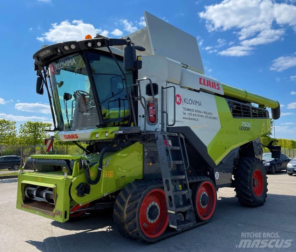CLAAS Lexion 7500 TT Skurtreskere