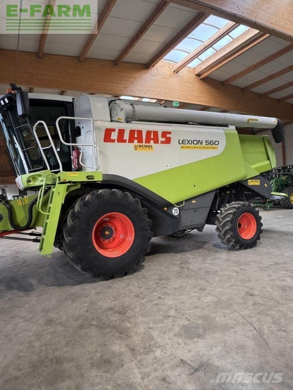 CLAAS lexion 560 Skurtreskere
