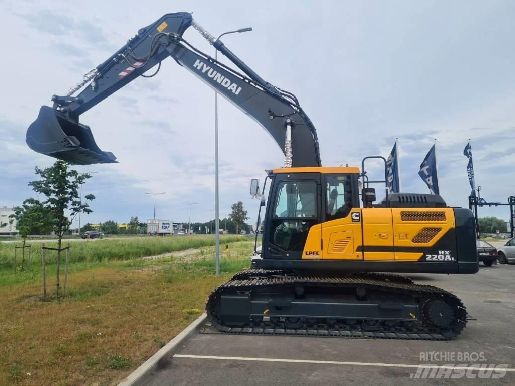 Hyundai HX220AL Beltegraver