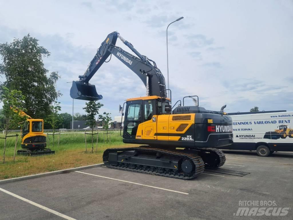 Hyundai HX220AL Beltegraver