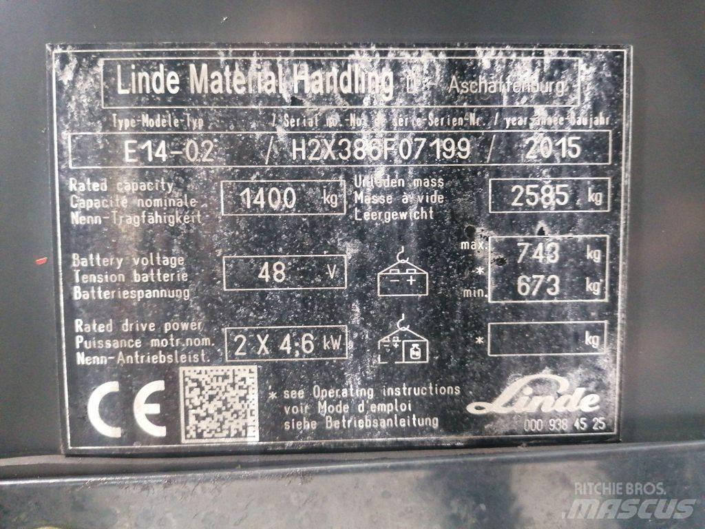 Linde E14-02 Elektriske trucker