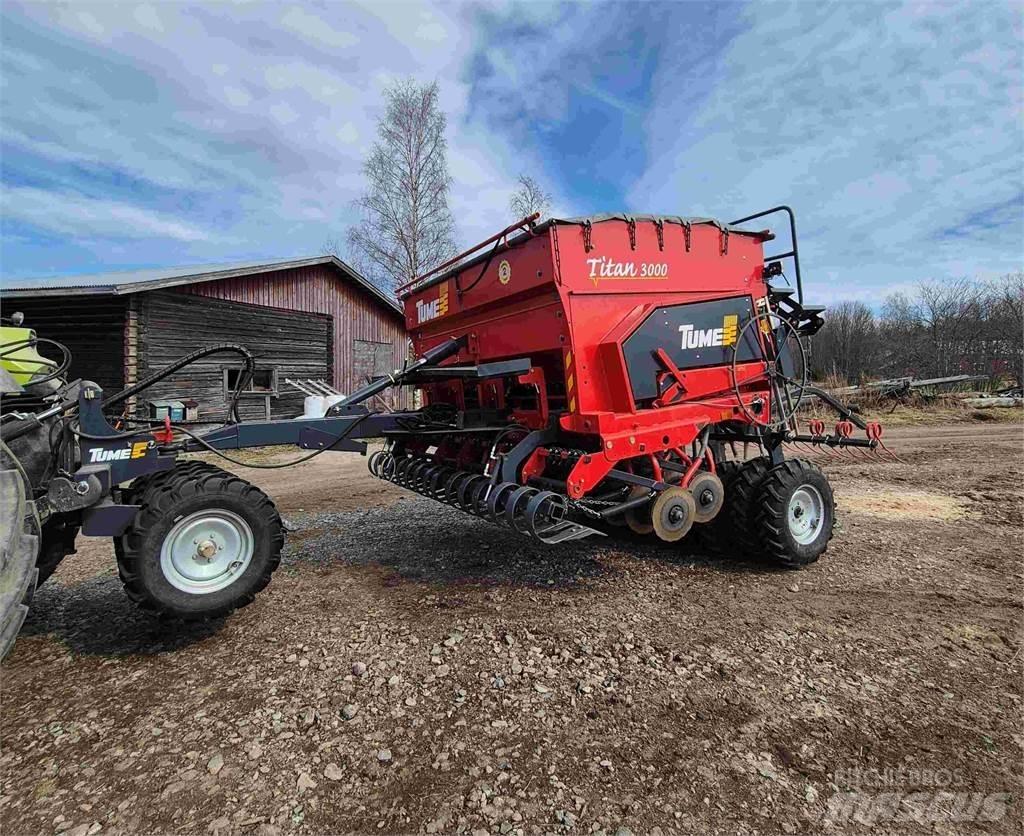 Tume TITAN 3000 Kombinerte såmaskiner