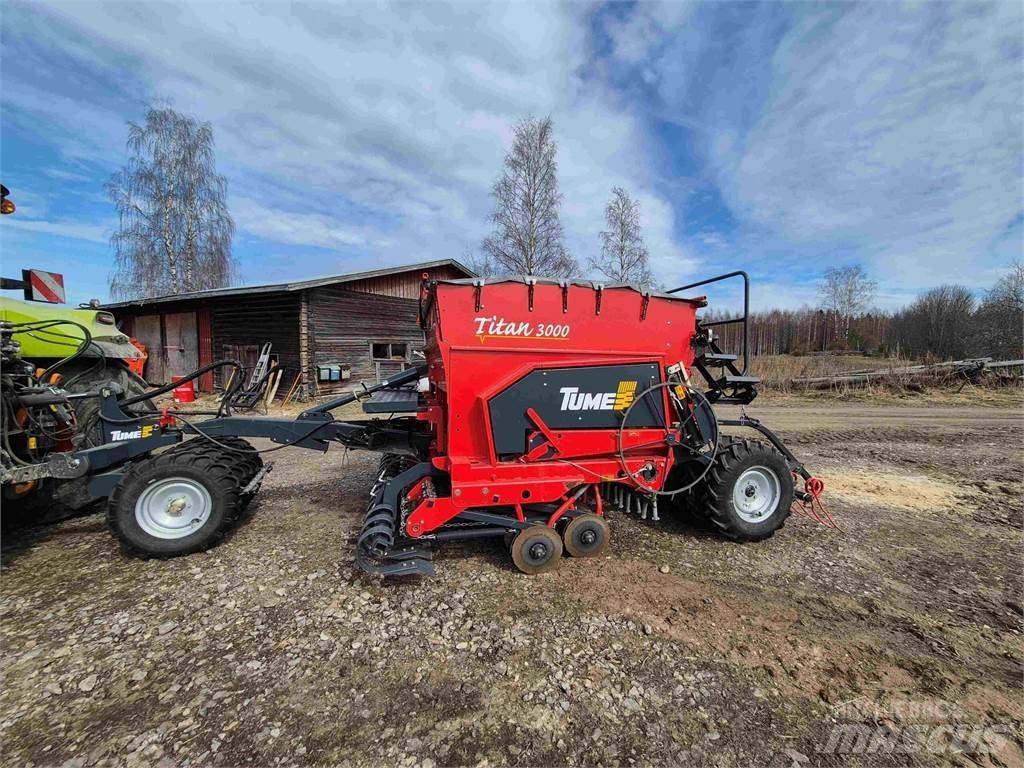 Tume TITAN 3000 Kombinerte såmaskiner