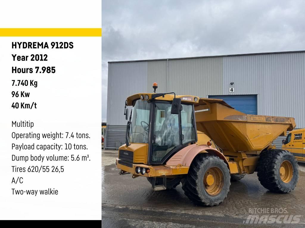 Hydrema 912 DS Rammestyrte Dumpere