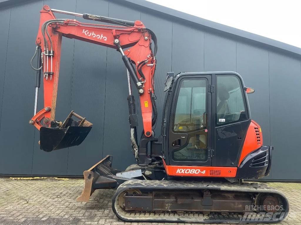 Kubota Kx080-4 Midigravere 7 - 12t