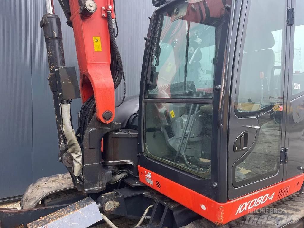 Kubota Kx080-4 Midigravere 7 - 12t