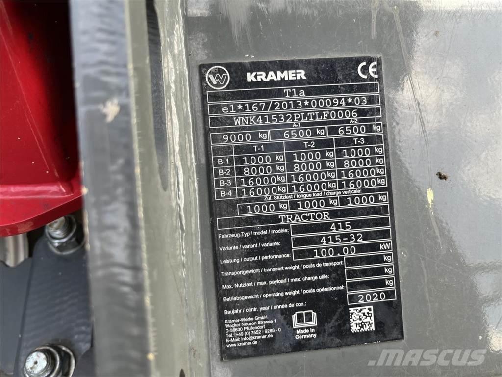 Kramer KT356 Teleskoplastere for Landbruk