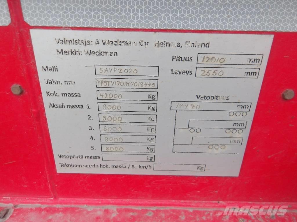 Weckman 5 AVP Tømmerhengere