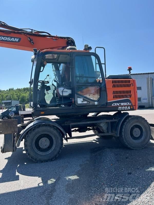 Doosan DX 160 w-5 Hjulgravere