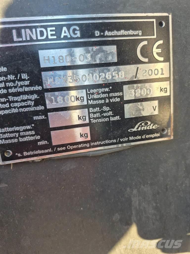 Linde h18D-03 Diesel Trucker