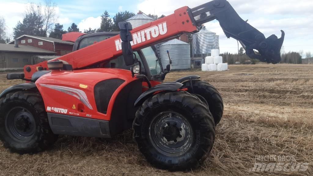Manitou 741 Teleskoplastere for Landbruk