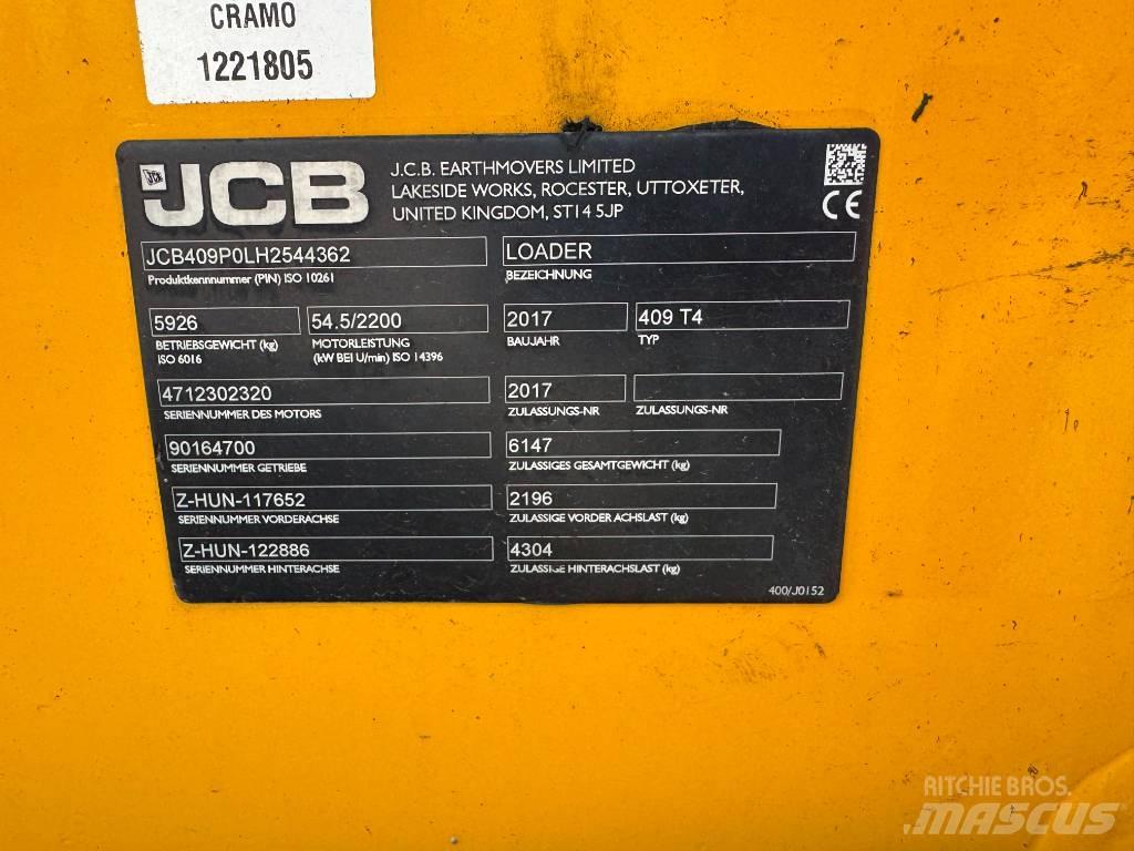 JCB 409 Hjullastere