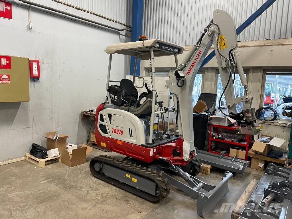Takeuchi TB 216 Minigravere <7t