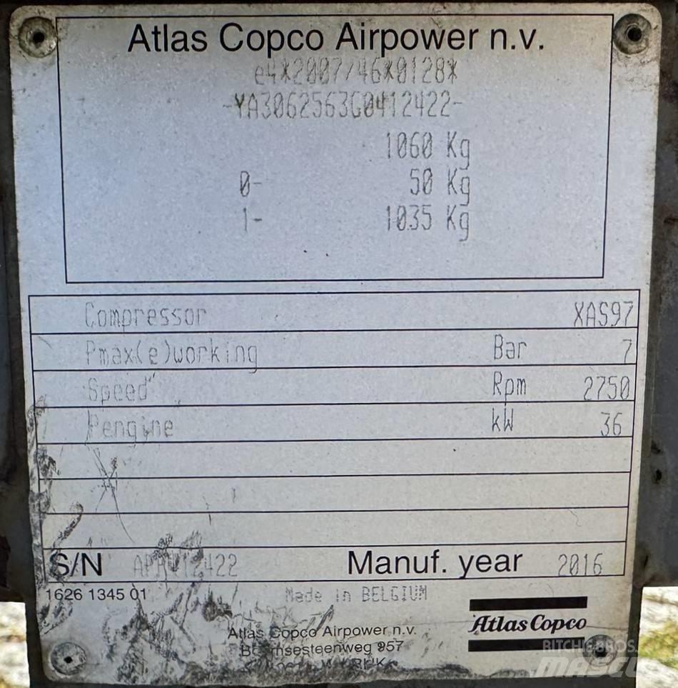 Atlas Copco XAS97 Kompressorer