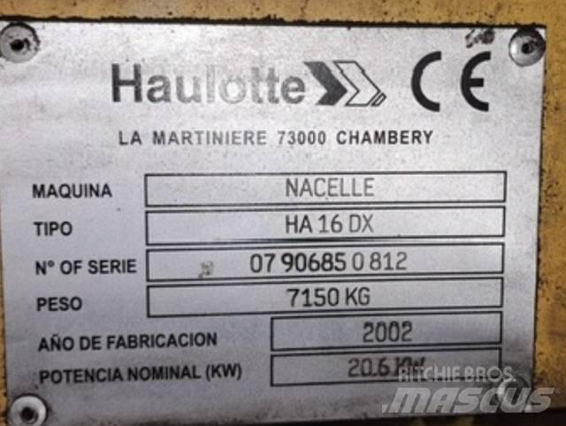 Haulotte HA 16 DX Leddede bomlifter